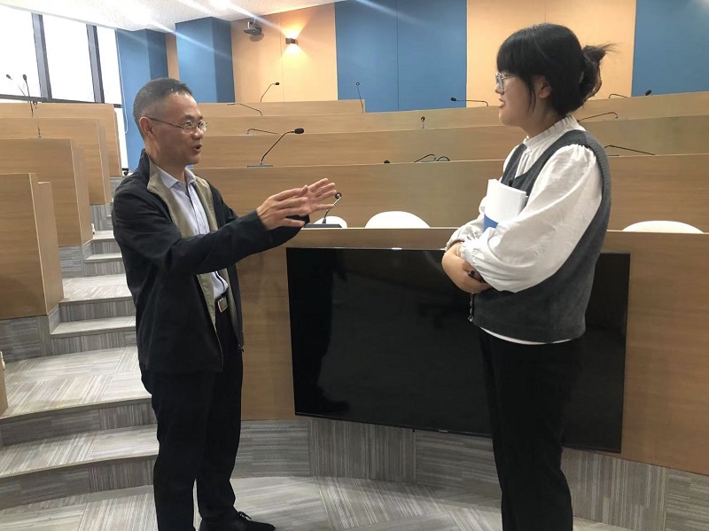 省教育厅“大听课 大调研”活动第五调研组来校听课调研指导工作