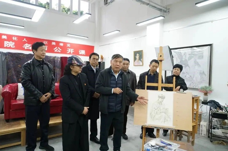 励志丹青——刘德山美术作品展在郑州美术学院举行