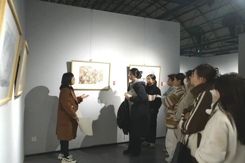 励志丹青——刘德山美术作品展在郑州美术学院举行