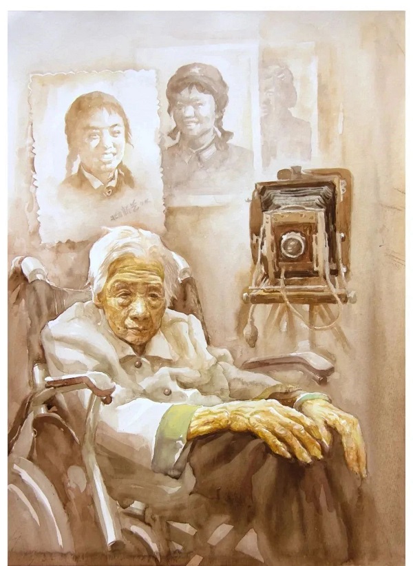 励志丹青——刘德山美术作品展在郑州美术学院举行
