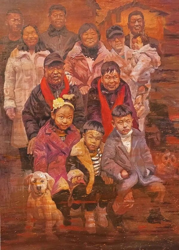 励志丹青——刘德山美术作品展在郑州美术学院举行