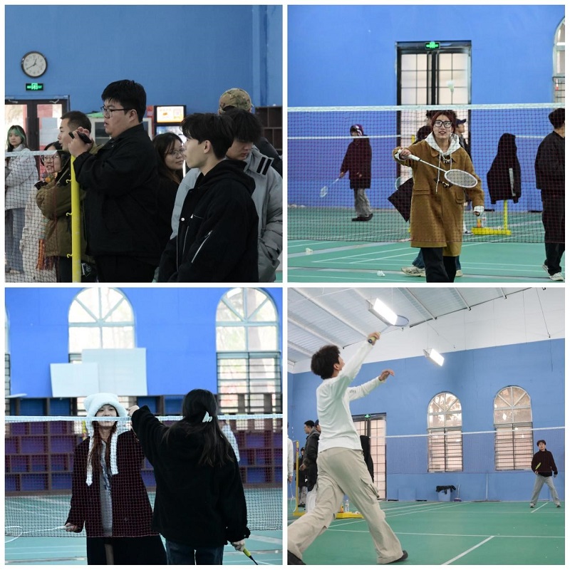 “羽”动青春 乐享阳光 -- 2022级环境设计、工艺美术专业羽毛球比赛圆满落幕
