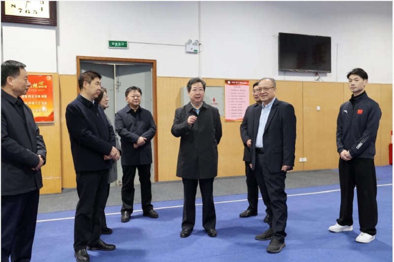 楼阳生到河南体育学院、郑州美术学院调研