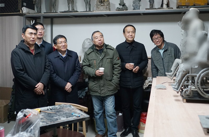 我校召开备战第十四届全国美展第七次工作推进会