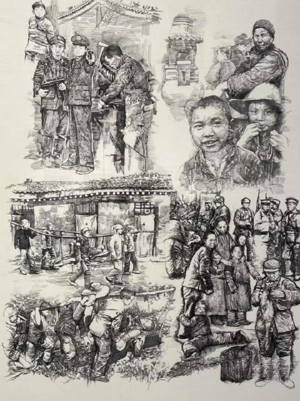 深度观展 | 公共理论教研室黄倩倩老师佳作荣登河南省美术家协会官网整版