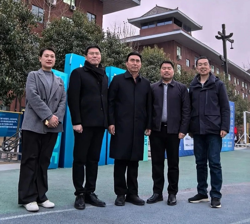 石品校长一行到郑州四禾美术学校参观调研