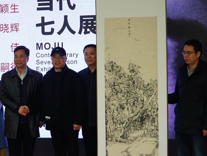 ​我校名誉教授王颖生作品参展“墨局—当代七人展”