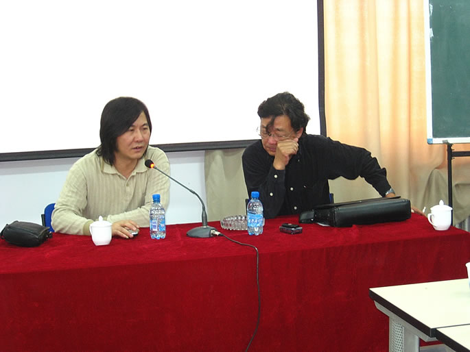 江南大学杨茂川、王瑞中两位教授来我院讲学 江南大学杨茂川、王瑞中两位教授来我院讲学