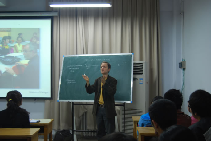 加拿大诺瓦艺术与设计大学硕士招生说明会在我院成功举办 加拿大诺瓦艺术与设计大学硕士招生说明会在我院成功举办