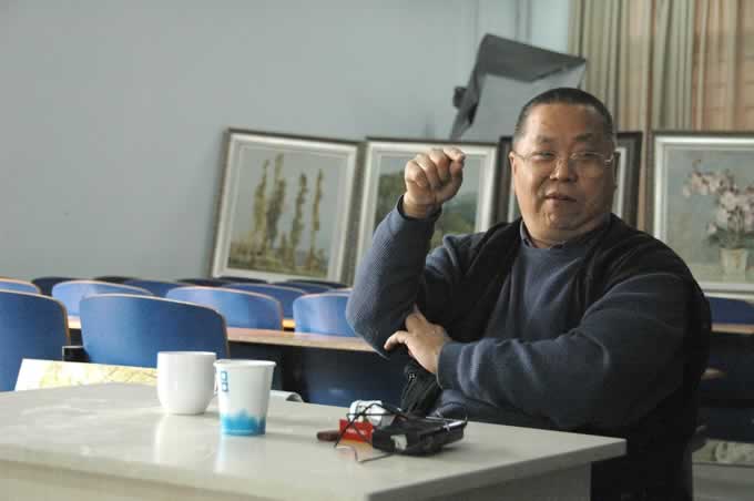 艺术名家张复乘先生到我院讲学
