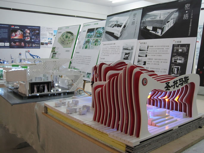 我院08产品艺术设计专业的展示设计作品展 我院08产品艺术设计专业的展示设计作品展