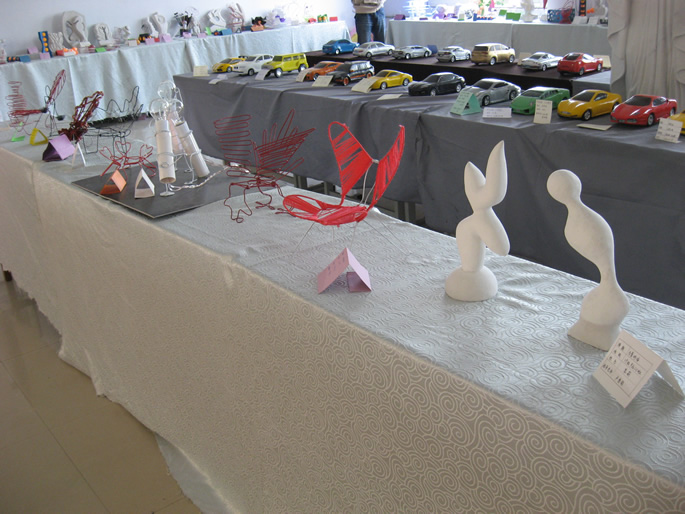 2009级产品设计专业“立体构成”作业展开幕 2009级产品设计专业“立体构成”作业展开幕