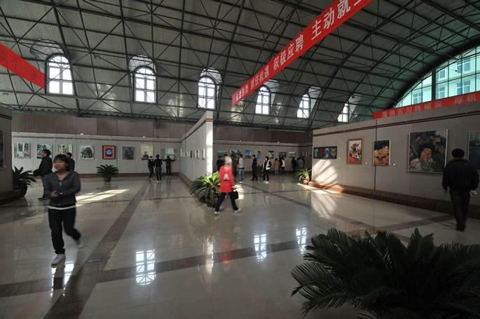 极地联盟油画工作室第一届创作展顺利开幕 极地联盟油画工作室第一届创作展顺利开幕