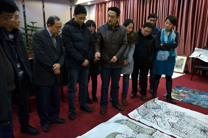 澳籍著名华人艺术家翁真如先生到我院作学术讲座 澳籍著名华人艺术家翁真如先生到我院作学术讲座