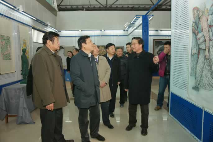 河南省政协靳绥东副主席一行莅临我院考察指导工作 河南省政协靳绥东副主席一行莅临我院考察指导工作