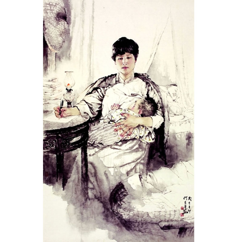 我院部分师生参观“桃李英华——何家英师生美术作品展” 我院部分师生参观“桃李英华——何家英师生美术作品展”
