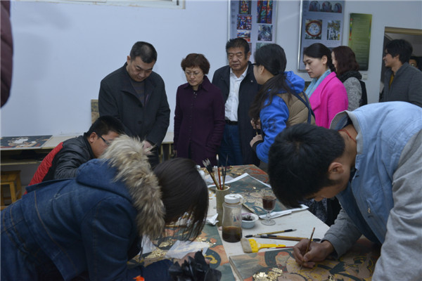 郑州轻工业学院校领导一行莅临我院视察工作