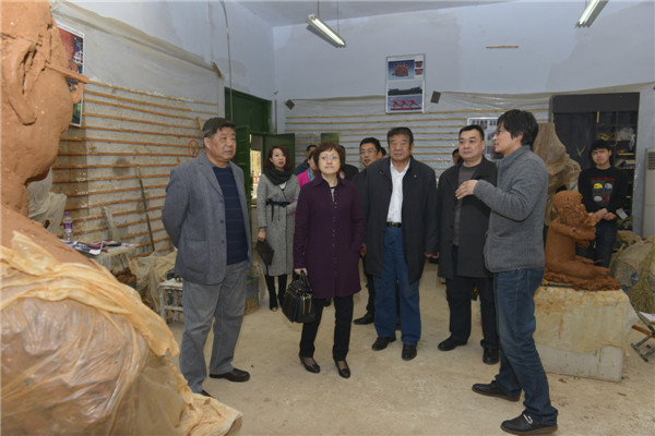 郑州轻工业学院校领导一行莅临我院视察工作