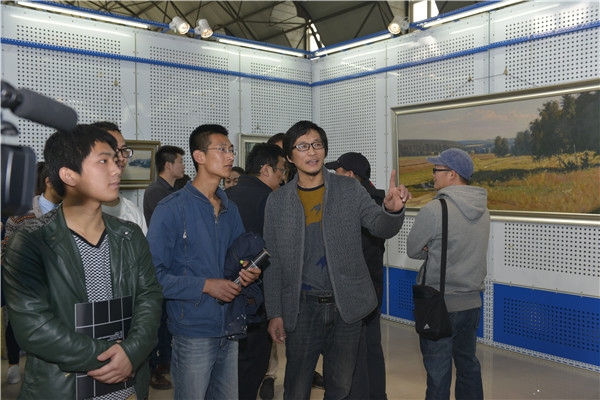 俄罗斯著名油画家作品展在我院艺术展览中心展出 俄罗斯著名油画家作品展在我院艺术展览中心展出