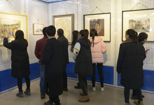 河南省第十一届水彩粉画作品展在我院艺术展览中心隆重开幕 河南省第十一届水彩粉画作品展在我院艺术展览中心隆重开幕
