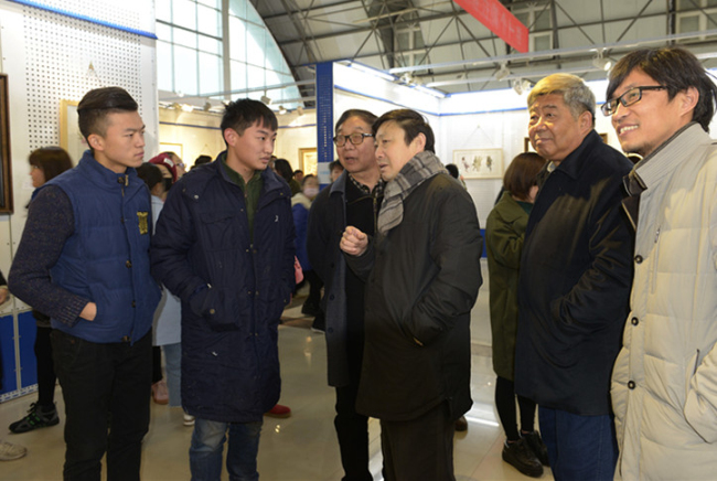 河南省第十一届水彩粉画作品展在我院艺术展览中心隆重开幕 河南省第十一届水彩粉画作品展在我院艺术展览中心隆重开幕