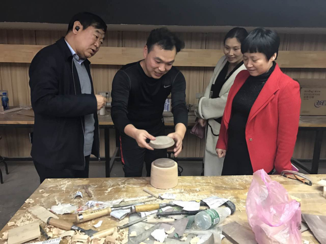 省招生办主任朱玉山一行来我院视察工作 省招生办主任朱玉山一行来我院视察工作