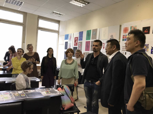 我院领导出访俄罗斯四所顶尖美术学院—开启我院与俄方高校交流新里程 我院领导出访俄罗斯四所顶尖美术学院—开启我院与俄方高校交流新里程