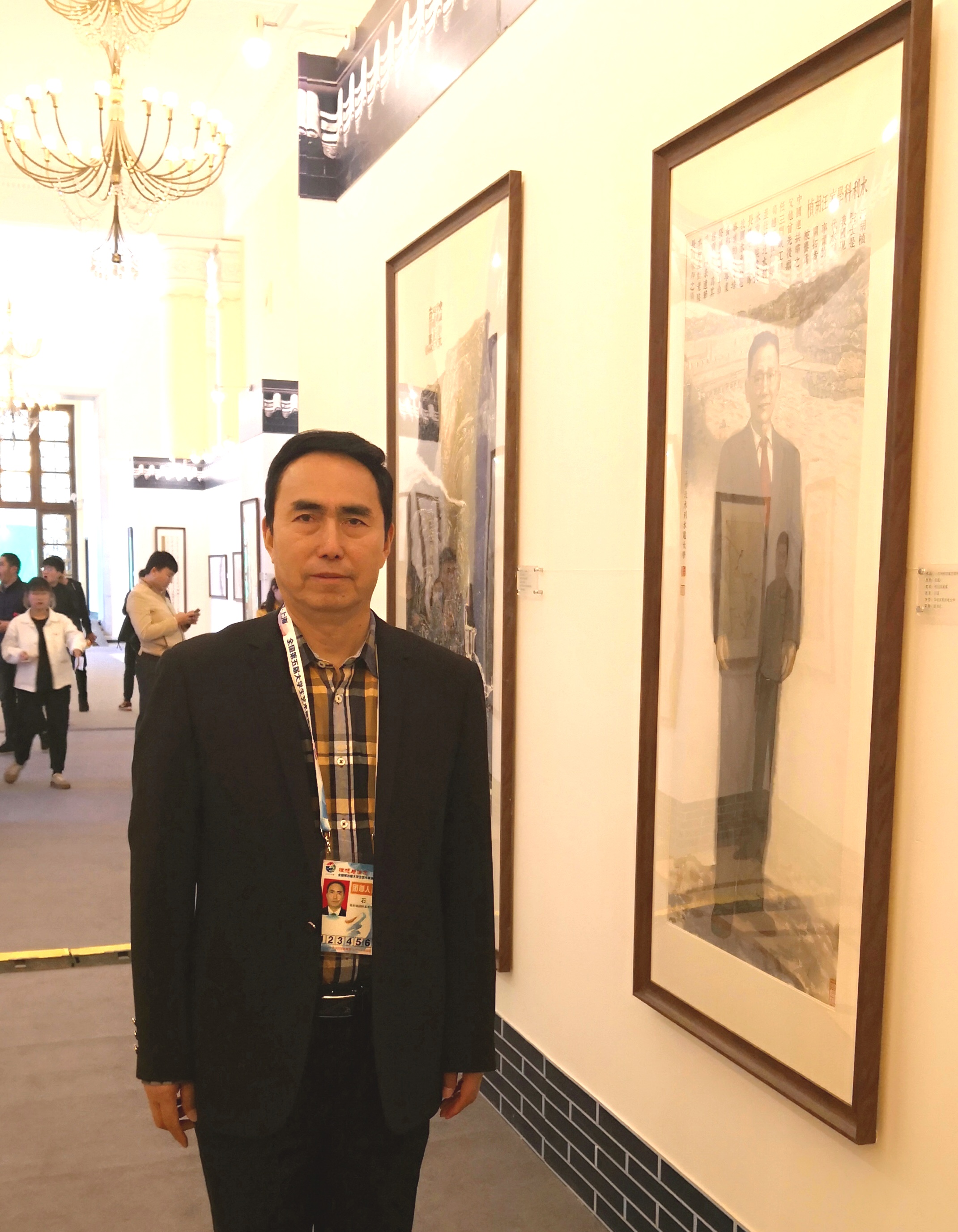 我院石品院长美术作品荣获全国大学校长书画摄影作品展“大学校长风采奖” 我院石品院长美术作品荣获全国大学校长书画摄影作品展“大学校长风采奖”
