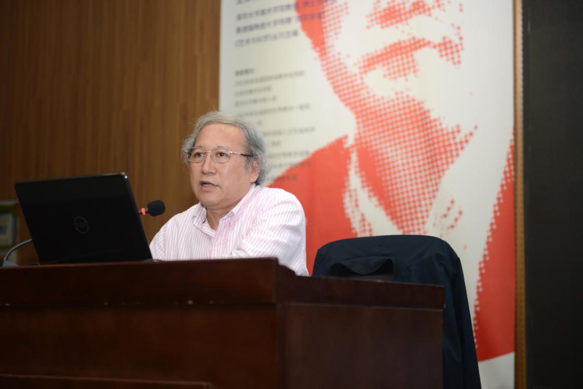 清华大学美术学院博士生导师李砚祖教授到我院讲学