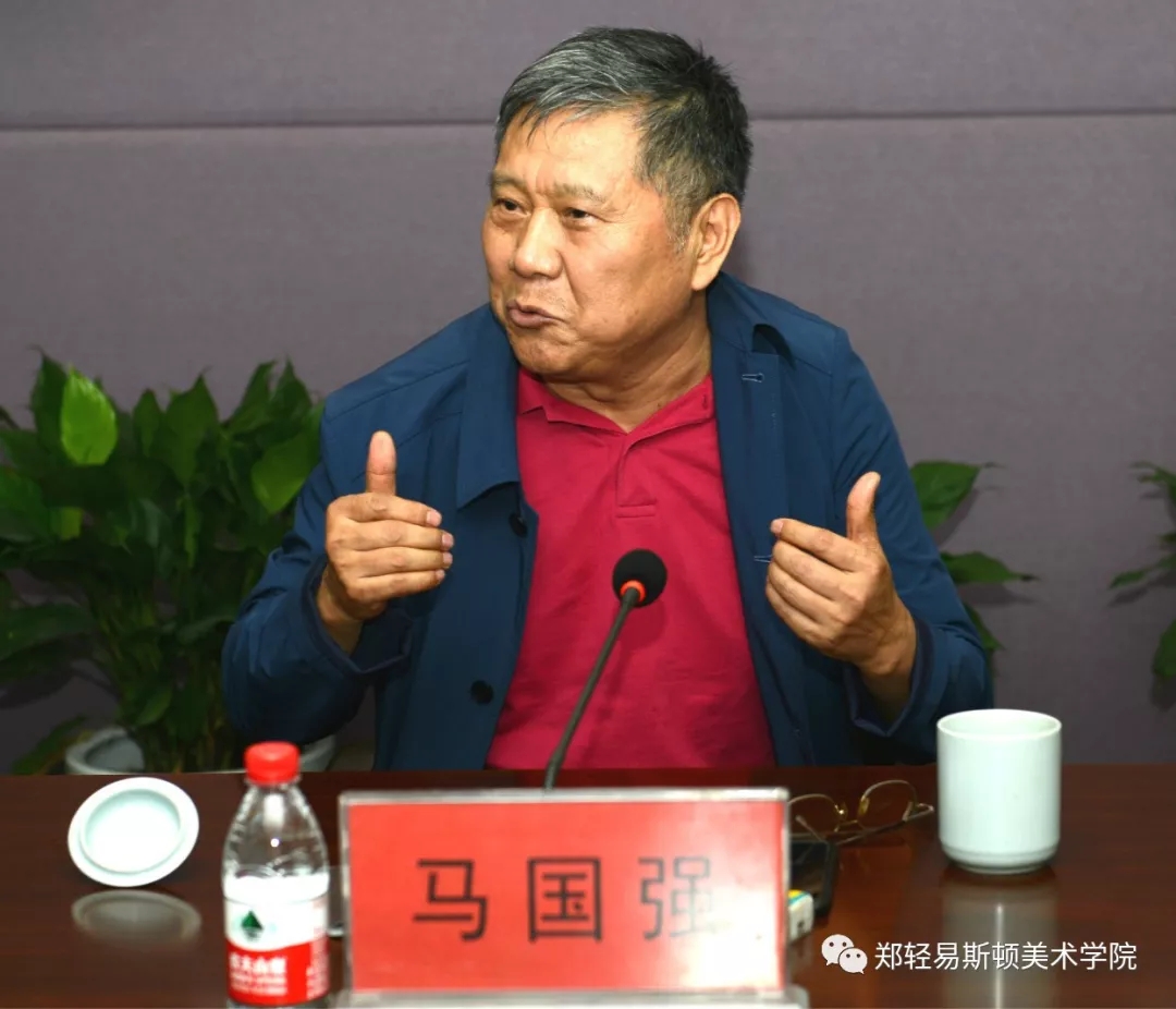 河南省美协专家团莅临我院指导备战第十三届全国美展工作 河南省美协专家团莅临我院指导备战第十三届全国美展工作