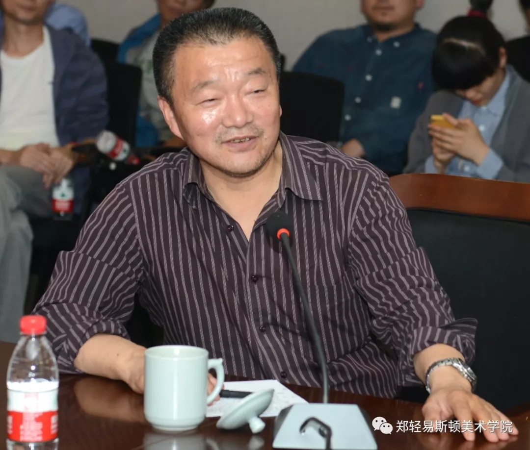 河南省美协专家团莅临我院指导备战第十三届全国美展工作 河南省美协专家团莅临我院指导备战第十三届全国美展工作