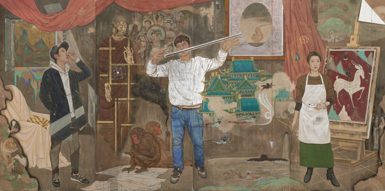 我院召开参加第十三届全国美术作品展工作总结会 我院召开参加第十三届全国美术作品展工作总结会